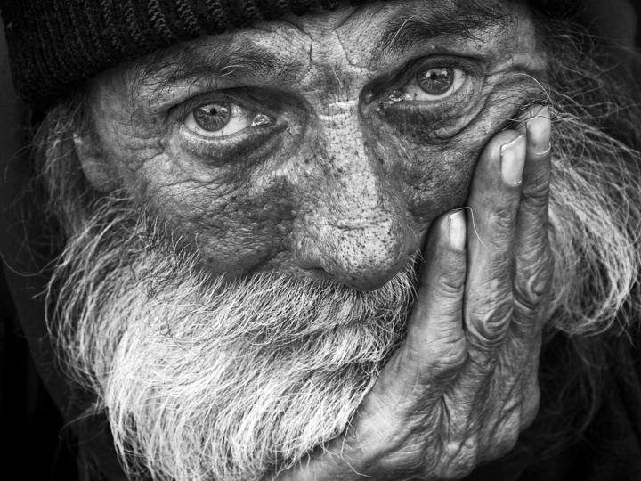 Mann schwarz-weiß. Mann schwarz-weiß.